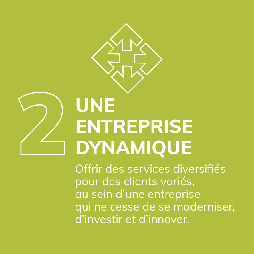 Raison 2 - Une entreprise dynamique