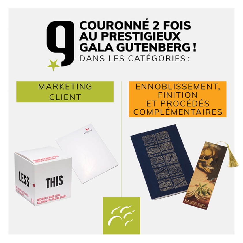 L’Empreinte récompensée par deux prix au Gala Gutenberg 2025!