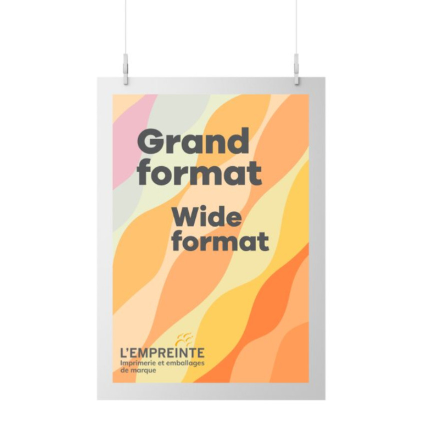 Impression grand format : faites vivre votre marque dans l’espace